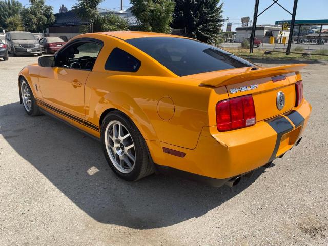 1ZVHT88S795139702 - 2009 FORD MUSTANG SHELBY GT500 ORANGE photo 3