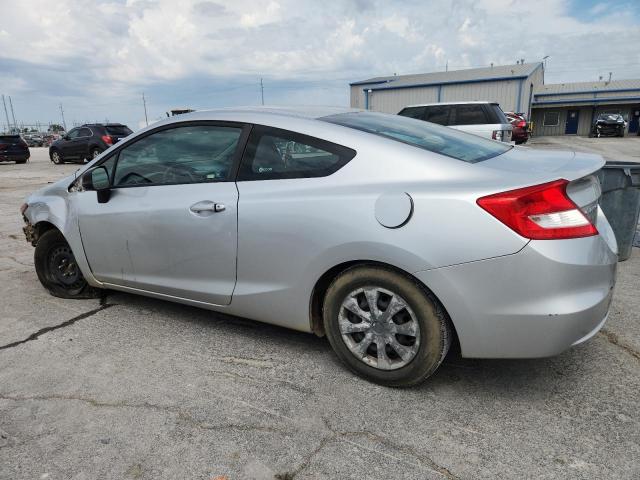2HGFG3B52CH504227 - 2012 HONDA CIVIC LX SILVER photo 2
