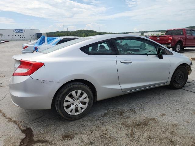 2HGFG3B52CH504227 - 2012 HONDA CIVIC LX SILVER photo 3