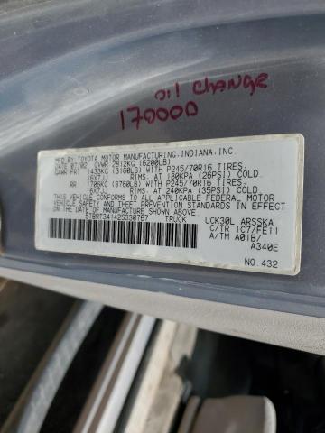 5TBRT34142S330767 - 2002 TOYOTA TUNDRA ACCESS CAB 棕色 照片 13