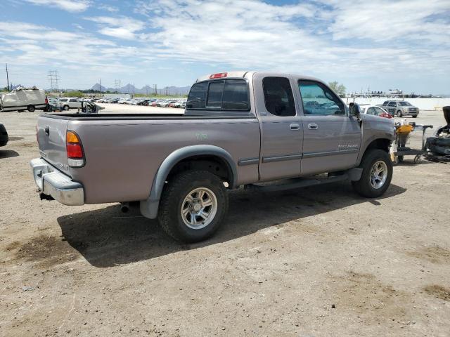 5TBRT34142S330767 - 2002 TOYOTA TUNDRA ACCESS CAB 棕色 照片 3