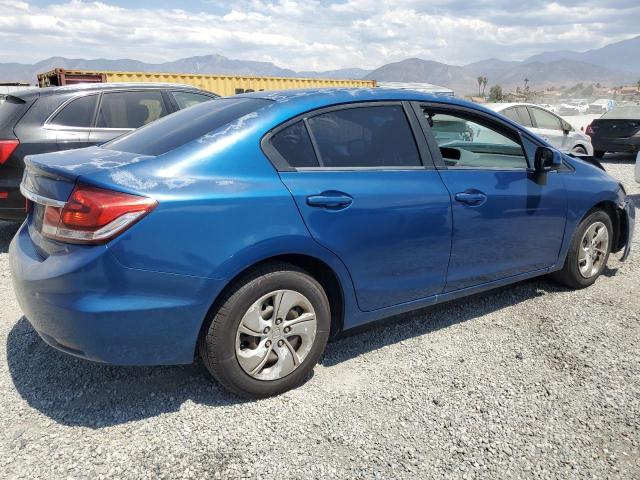 2HGFB2F53DH512826 - 2013 HONDA CIVIC LX BLUE photo 3