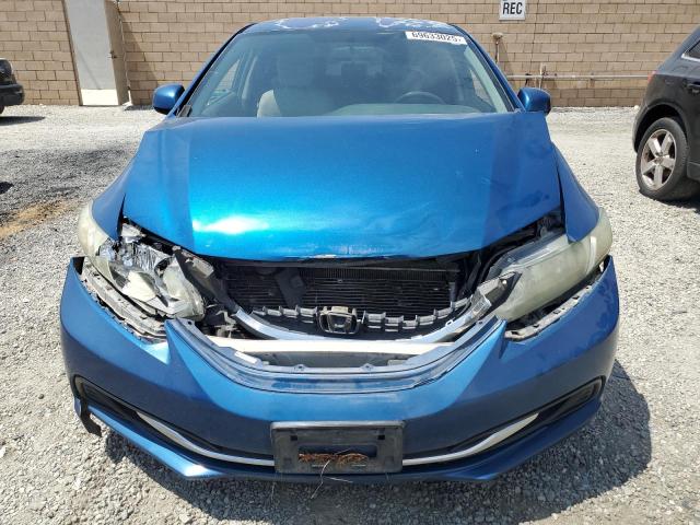 2HGFB2F53DH512826 - 2013 HONDA CIVIC LX BLUE photo 5