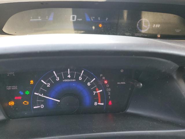 2HGFB2F53DH512826 - 2013 HONDA CIVIC LX BLUE photo 9