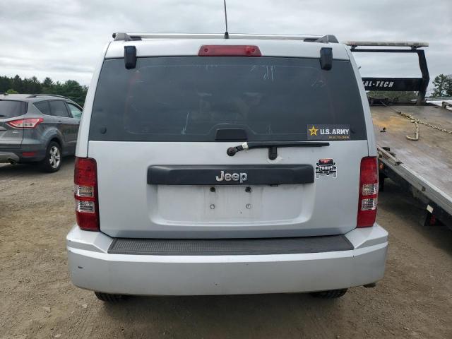 1C4PJMAK1CW113931 - 2012 JEEP LIBERTY SPORT SILVER photo 6