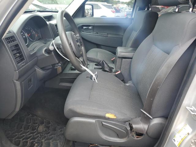 1C4PJMAK1CW113931 - 2012 JEEP LIBERTY SPORT SILVER photo 7