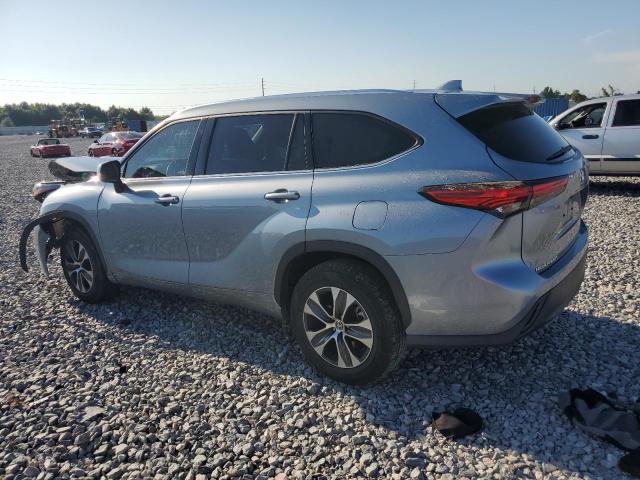 5TDHZRAH0LS008182 - 2020 TOYOTA HIGHLANDER XLE Сұр фото 2