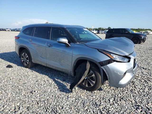 5TDHZRAH0LS008182 - 2020 TOYOTA HIGHLANDER XLE Сұр фото 4