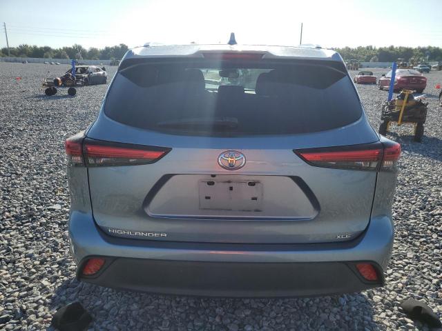 5TDHZRAH0LS008182 - 2020 TOYOTA HIGHLANDER XLE Сұр фото 6