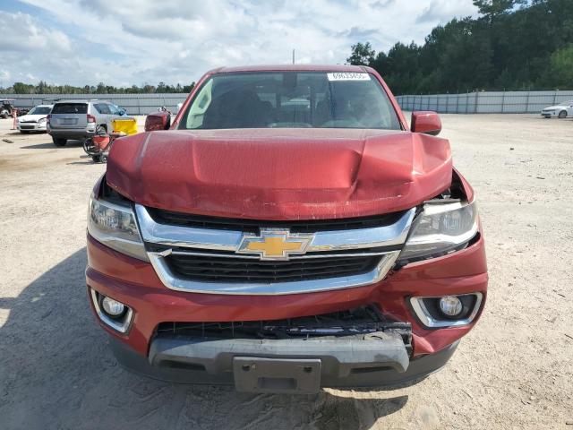 1GCHSCEAXG1302383 - 2016 CHEVROLET COLORADO LT RED photo 5