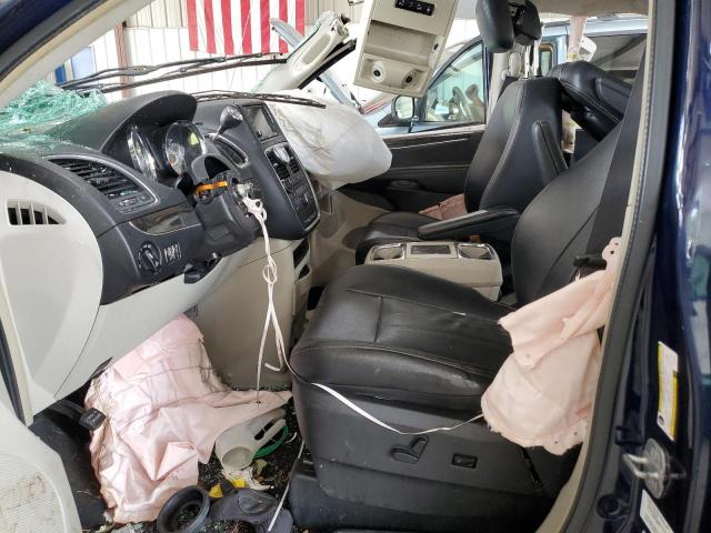 2C4RC1BGXER359058 - 2014 CHRYSLER TOWN & COU TOURING BLUE photo 7