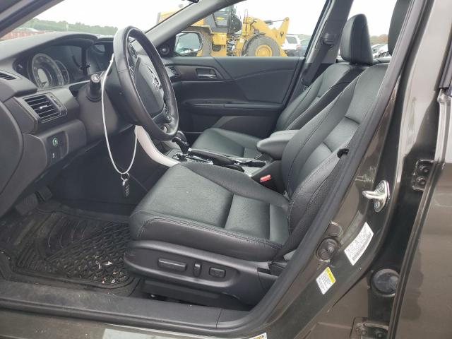 1HGCR2F84EA166228 - 2014 HONDA ACCORD EXL GRAY photo 7