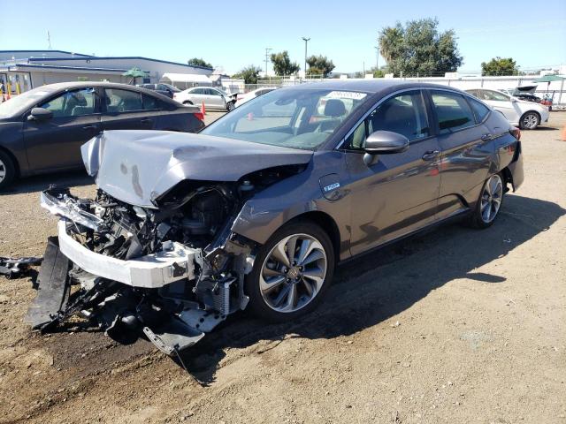 JHMZC5F16KC005568 - 2019 HONDA CLARITY GRAY photo 1