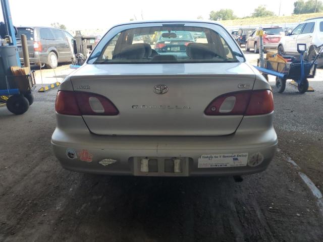 1NXBR12E9XZ281677 - 1999 TOYOTA COROLLA VE SILVER photo 6