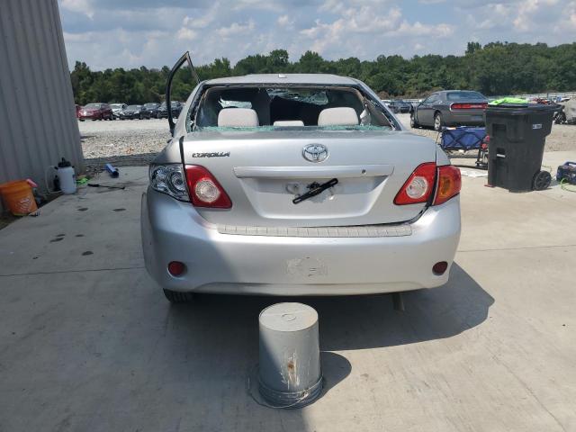 1NXBU4EE2AZ204653 - 2010 TOYOTA COROLLA BASE ვერცხლისფერი ფოტო 6