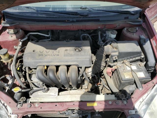 1NXBR32E28Z990822 - 2008 TOYOTA COROLLA CE 红色 照片 11