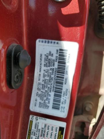 1NXBR32E28Z990822 - 2008 TOYOTA COROLLA CE 红色 照片 12