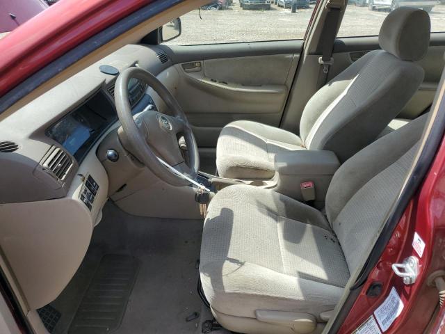 1NXBR32E28Z990822 - 2008 TOYOTA COROLLA CE 红色 照片 7