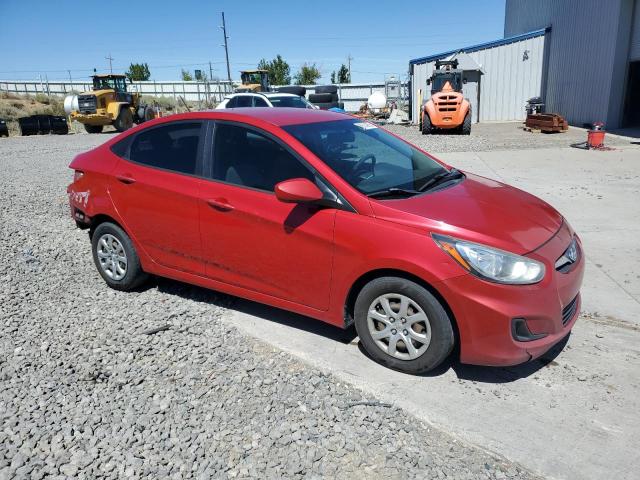 KMHCT4AE6DU538136 - 2013 HYUNDAI ACCENT GLS წითელი ფოტო 4