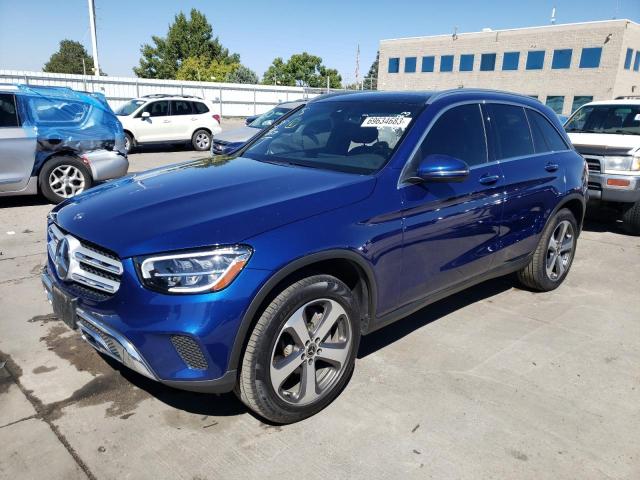 WDC0G8EB9LF722003 - 2020 MERCEDES-BENZ GLC 300 4MATIC BLUE photo 1