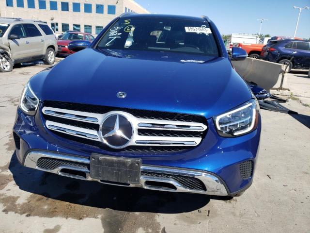 WDC0G8EB9LF722003 - 2020 MERCEDES-BENZ GLC 300 4MATIC BLUE photo 5