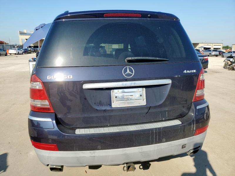 4JGBF71E17A284958 - 2007 MERCEDES-BENZ GL 450 4MATIC BLUE photo 6