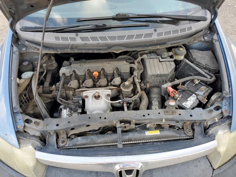 1HGFA16518L113449 - 2008 HONDA CIVIC LX Niebieski zdjęcie 11