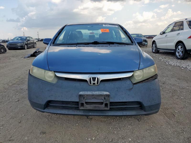 1HGFA16518L113449 - 2008 HONDA CIVIC LX Niebieski zdjęcie 5