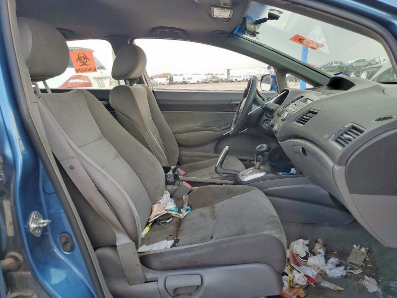 1HGFA16518L113449 - 2008 HONDA CIVIC LX Niebieski zdjęcie 7