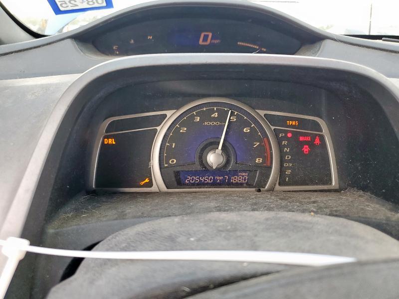 1HGFA16518L113449 - 2008 HONDA CIVIC LX Niebieski zdjęcie 9