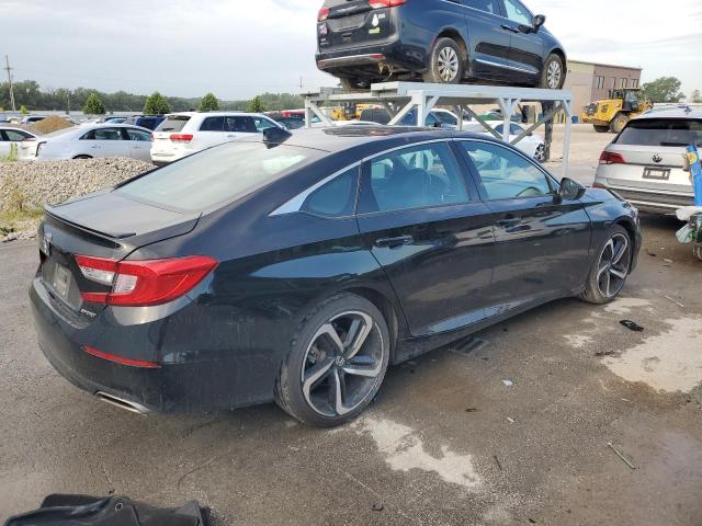 1HGCV1F34NA098023 - 2022 HONDA ACCORD SPORT 黑色 照片 3