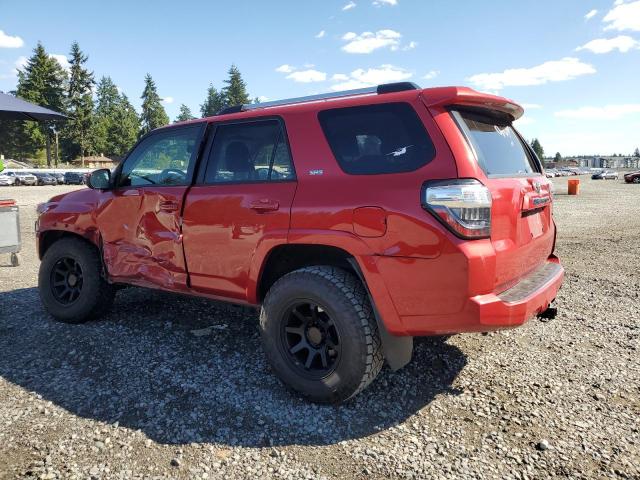JTEMU5JR5M5854938 - 2021 TOYOTA 4RUNNER SR5/SR5 PREMIUM RED photo 2
