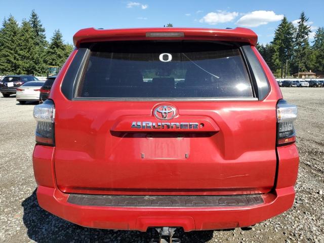 JTEMU5JR5M5854938 - 2021 TOYOTA 4RUNNER SR5/SR5 PREMIUM RED photo 6