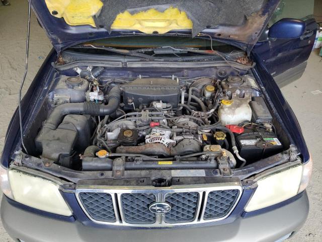 JF1SF65501H761683 - 2001 SUBARU FORESTER S ლურჯი ფოტო 11