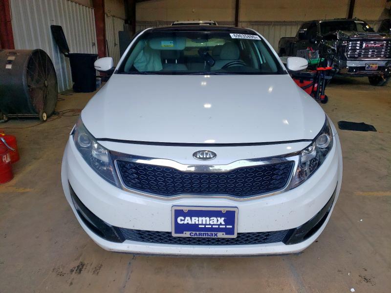 5XXGN4A75DG214506 - 2013 KIA OPTIMA EX WHITE photo 5