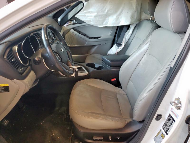 5XXGN4A75DG214506 - 2013 KIA OPTIMA EX WHITE photo 7