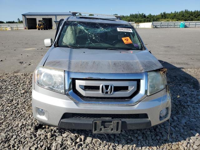 5FNYF4H51AB020902 - 2010 HONDA PILOT EXL SILVER photo 5