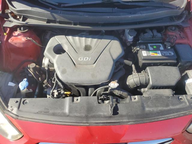 KMHCT4AE3DU288743 - 2013 HYUNDAI ACCENT GLS RED photo 11