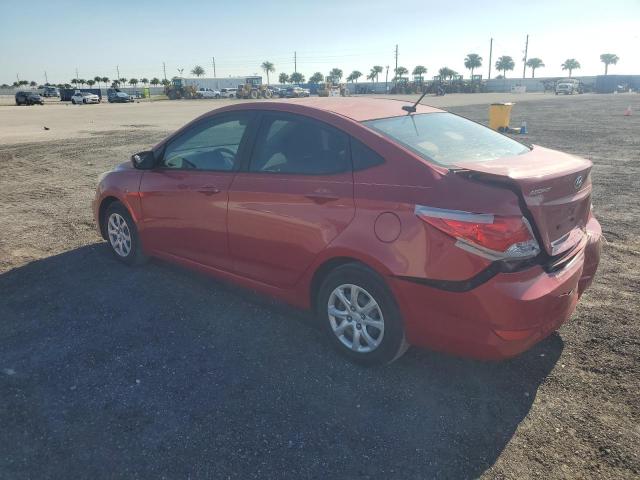 KMHCT4AE3DU288743 - 2013 HYUNDAI ACCENT GLS RED photo 2