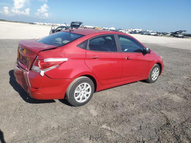KMHCT4AE3DU288743 - 2013 HYUNDAI ACCENT GLS RED photo 3