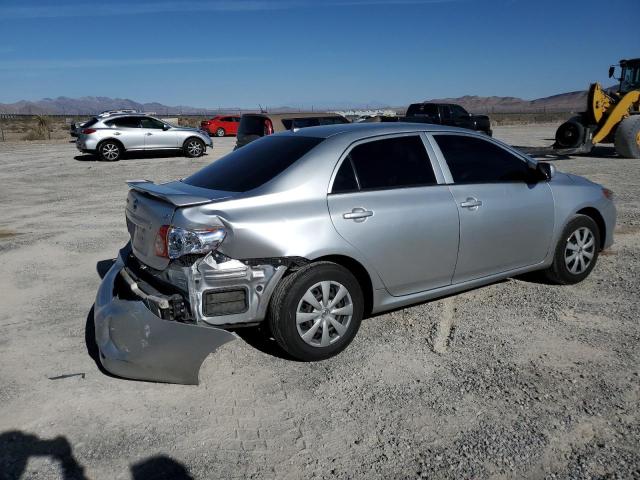JTDBU4EE7A9114339 - 2010 TOYOTA COROLLA BASE SILVER photo 3
