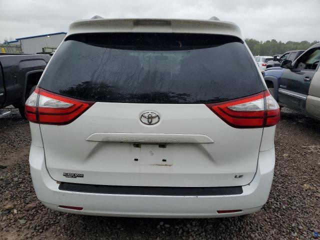 5TDKK3DCXFS528076 - 2015 TOYOTA SIENNA LE Biały zdjęcie 6