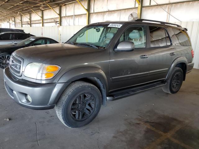 5TDBT48A43S163594 - 2003 TOYOTA SEQUOIA LIMITED GRAY photo 1