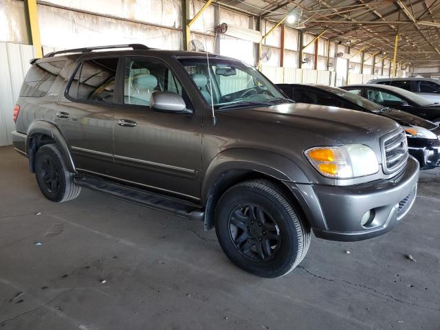 5TDBT48A43S163594 - 2003 TOYOTA SEQUOIA LIMITED GRAY photo 4