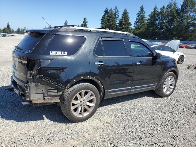 1FM5K8D88DGA26207 - 2013 FORD EXPLORER XLT BLACK photo 3