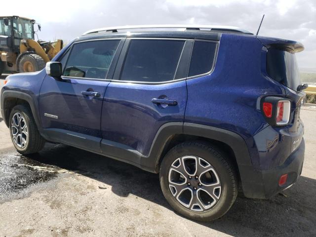 ZACCJBDB9JPH55547 - 2018 JEEP RENEGADE LIMITED BLUE photo 2