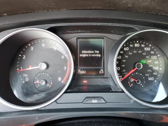 3VV3B7AX1JM082512 - 2018 VOLKSWAGEN TIGUAN SE Gri fotoğraf 9