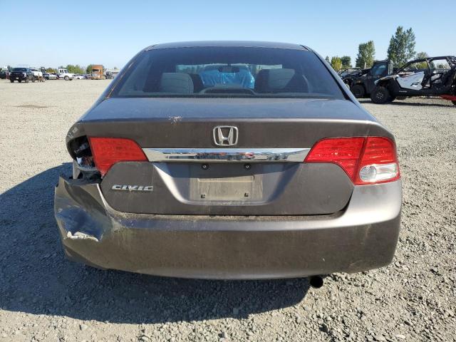 19XFA1F88AE082773 - 2010 HONDA CIVIC EX GRAY photo 6