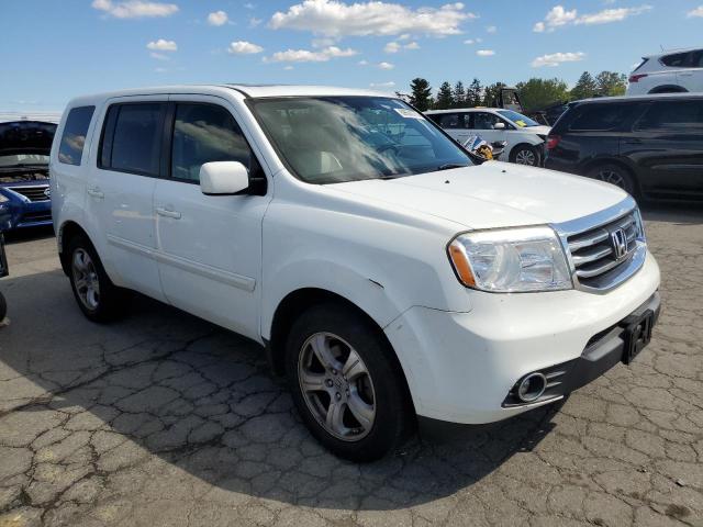 5FNYF4H58DB028337 - 2013 HONDA PILOT EXL WHITE photo 4