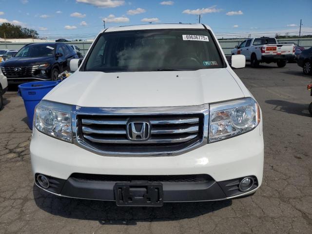 5FNYF4H58DB028337 - 2013 HONDA PILOT EXL WHITE photo 5